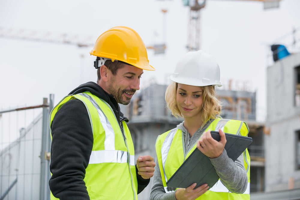 Engineering Team Working on site